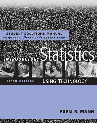 Introductory Statistics: Student Solutions Manual by Prem S. Mann image