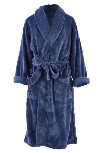 Denim Microplush Robe (Medium/Large)