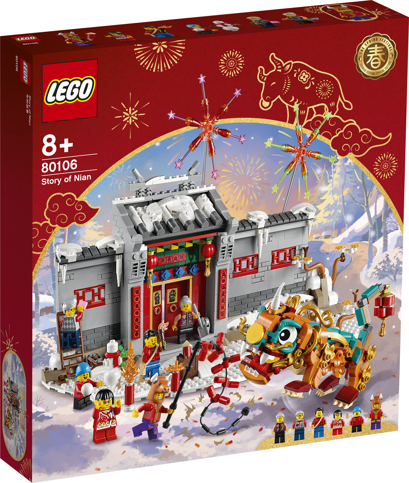 LEGO Festivals: Lunar New Year - Story of Nian (80106) image