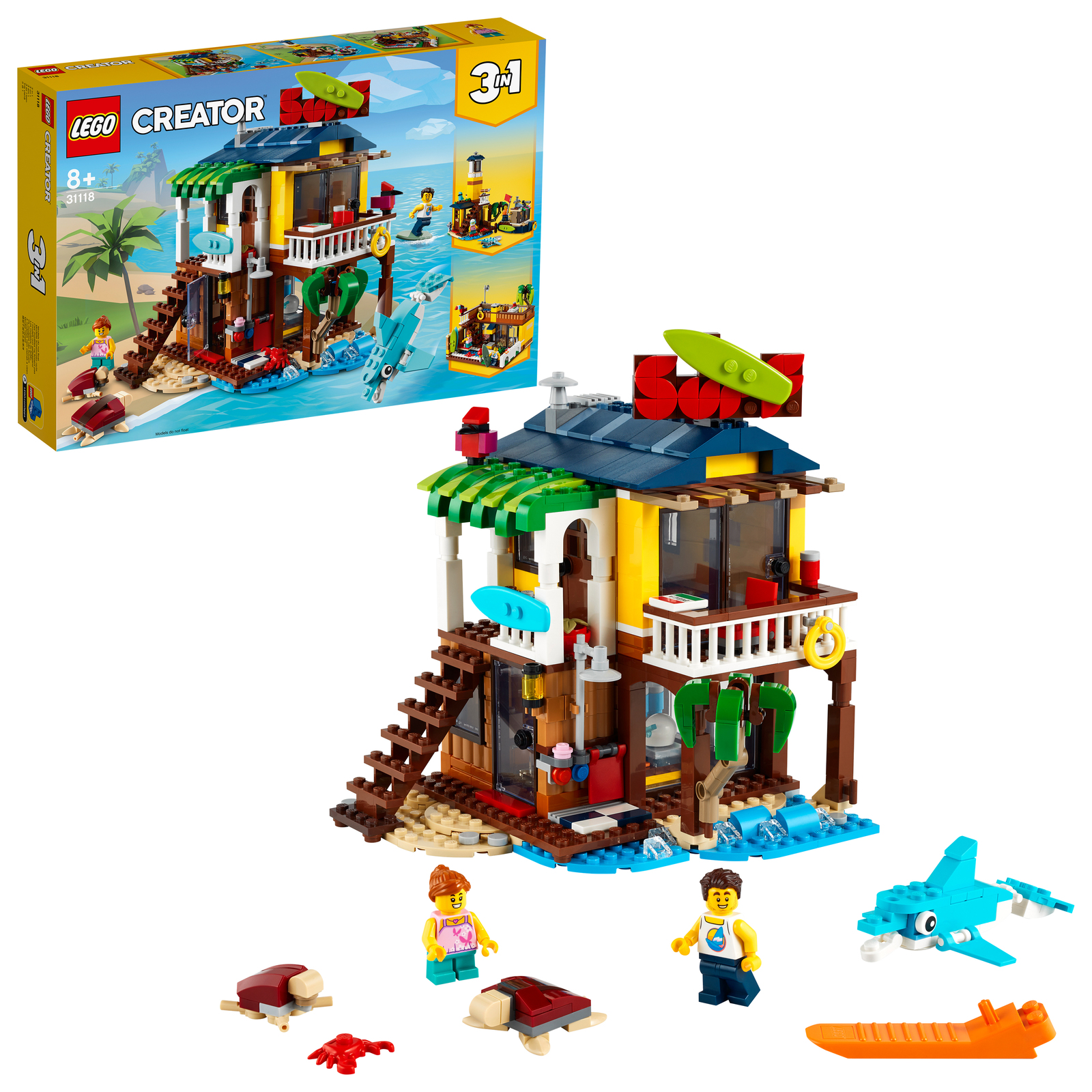 LEGO Creator: Surfer Beach House - (31118) image