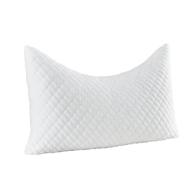 Ovela Adjustable Memory Foam Side Sleeper Pillow with Bamboo Cover at