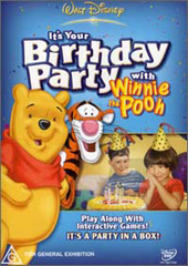 It's Your Birthday Party With Winnie The Pooh on DVD It's Your Birthday Party With Winnie The Pooh on DVD