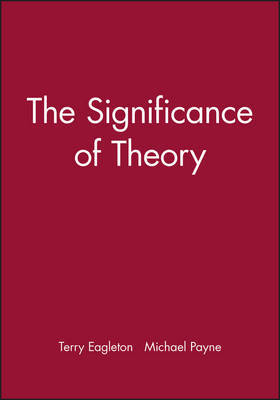 The Significance of Theory by Terry Eagleton image
