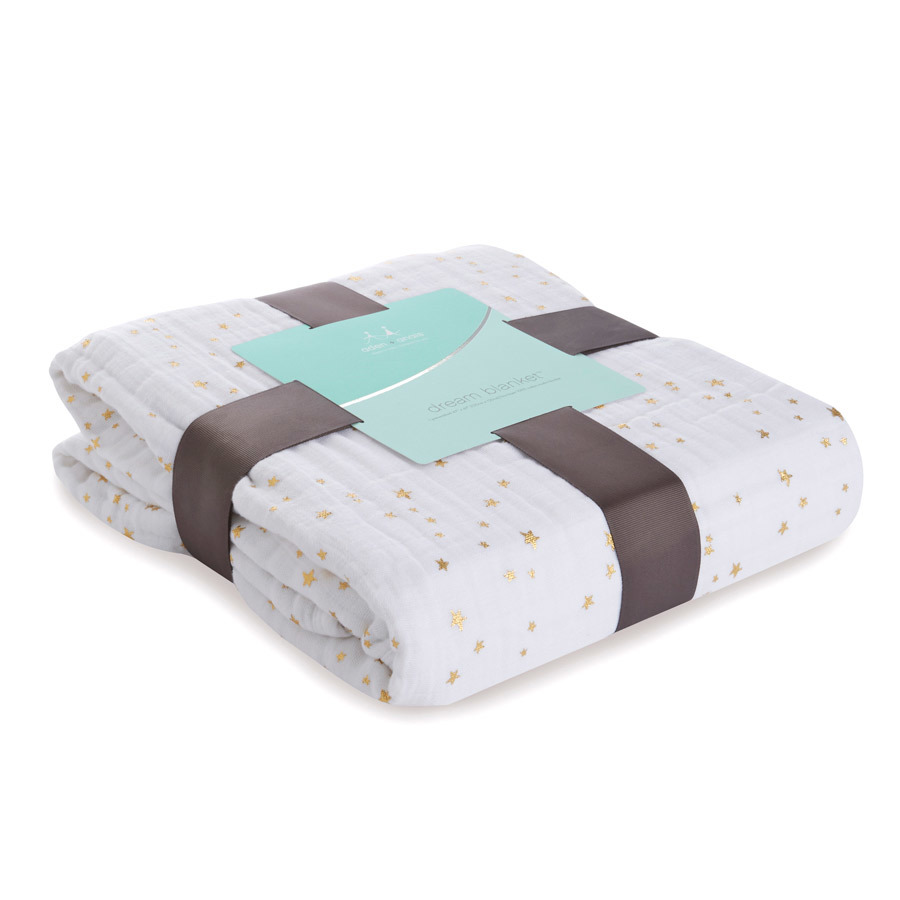 Buy Aden + Anais Metallic Dream Blanket at Mighty Ape NZ
