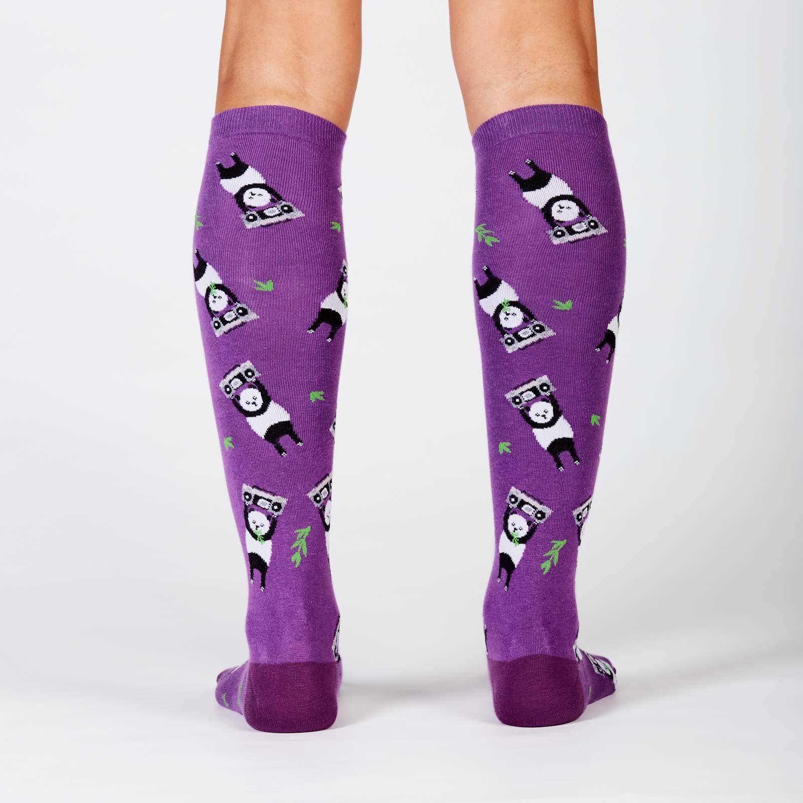 Women's - Panda Anything Knee High Socks image