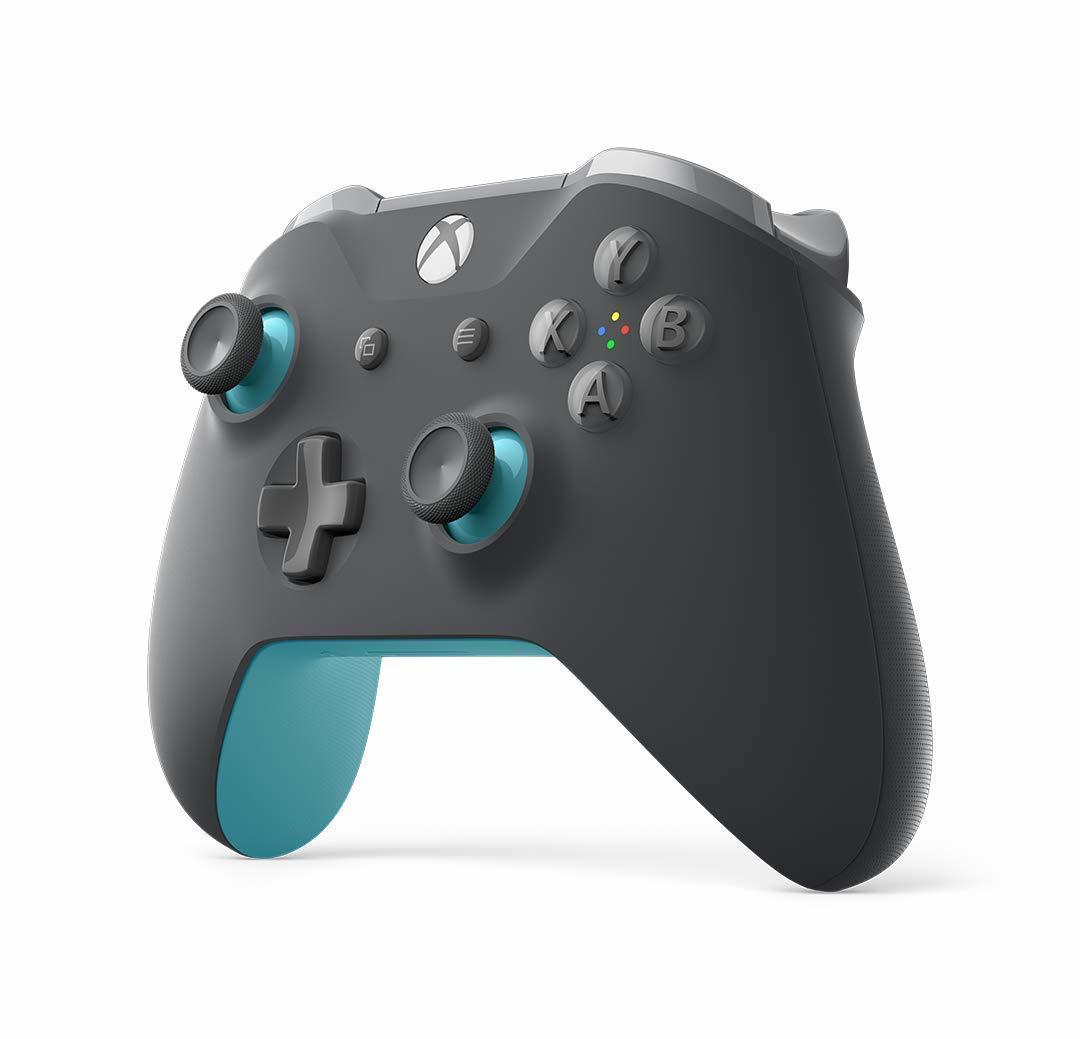 Xbox One Wireless Controller - Grey and Blue on Xbox One