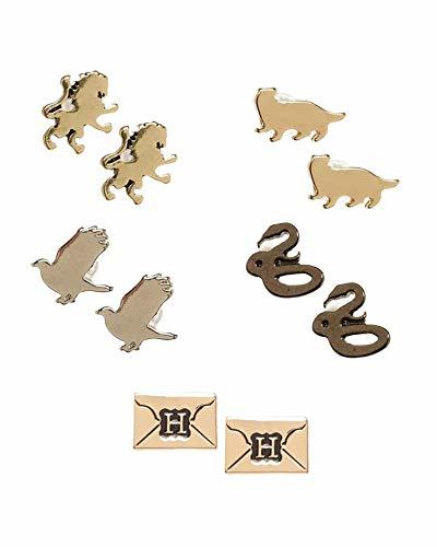 Harry Potter 5 Pack House Symbols/Envelope Post Earring