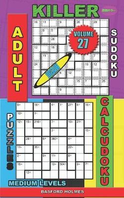 Adult Sudoku Jigsaw Killer Calcudoku Puzzles Medium Levels - 