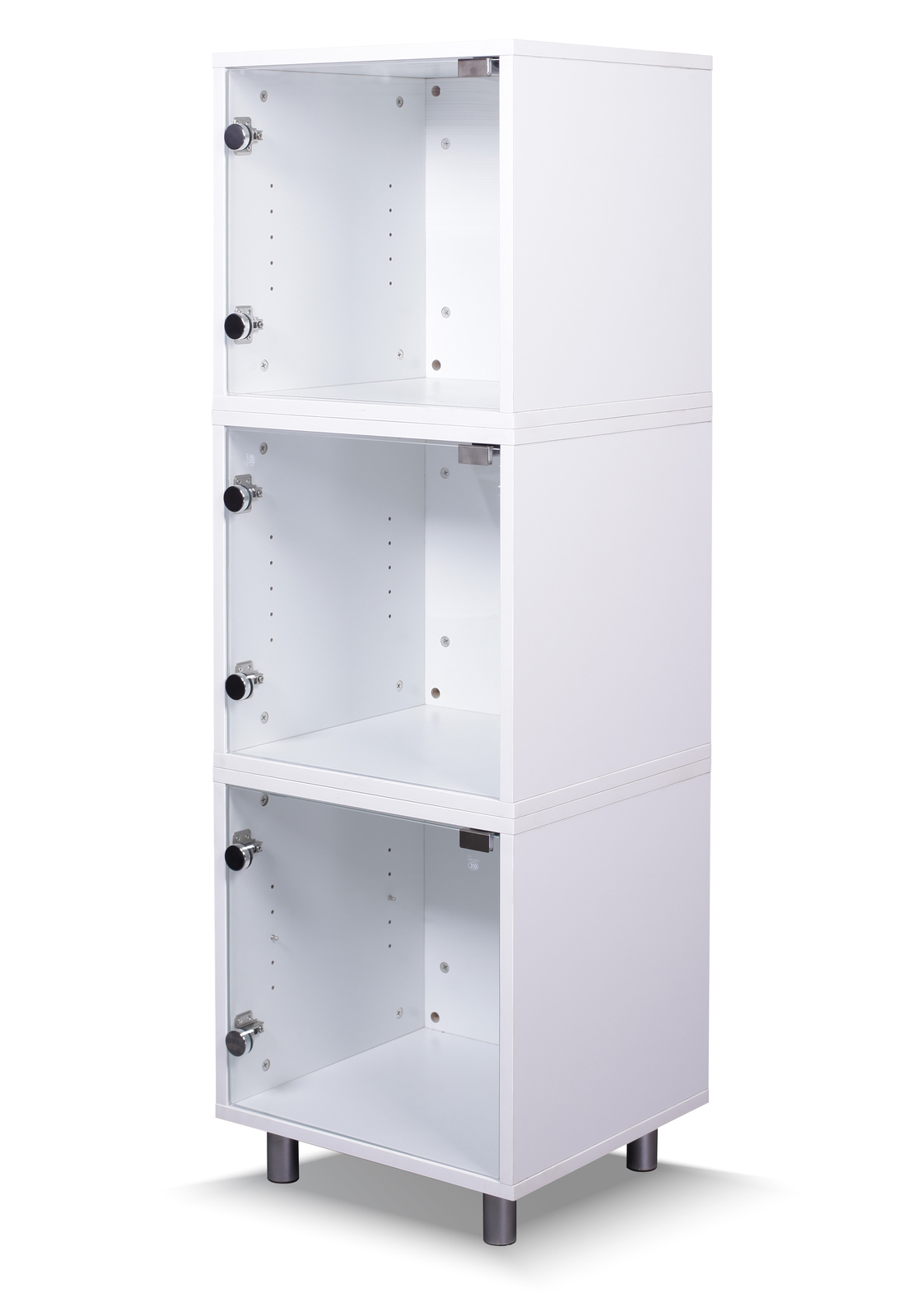 Modular Display Cube - White image