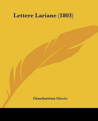 Lettere Lariane (1803) image