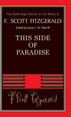 The Cambridge Edition of the Works of F. Scott Fitzgerald by F.Scott Fitzgerald image