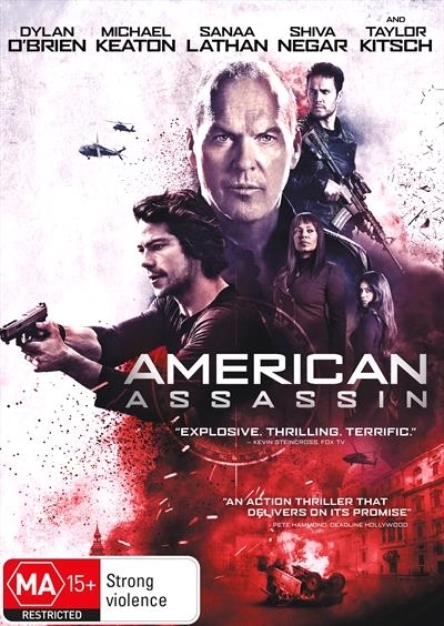 American Assassin on DVD image
