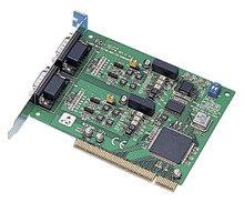 Advantech 2 Port PCI RS-422/485 Comms Card + SUR + OPT image