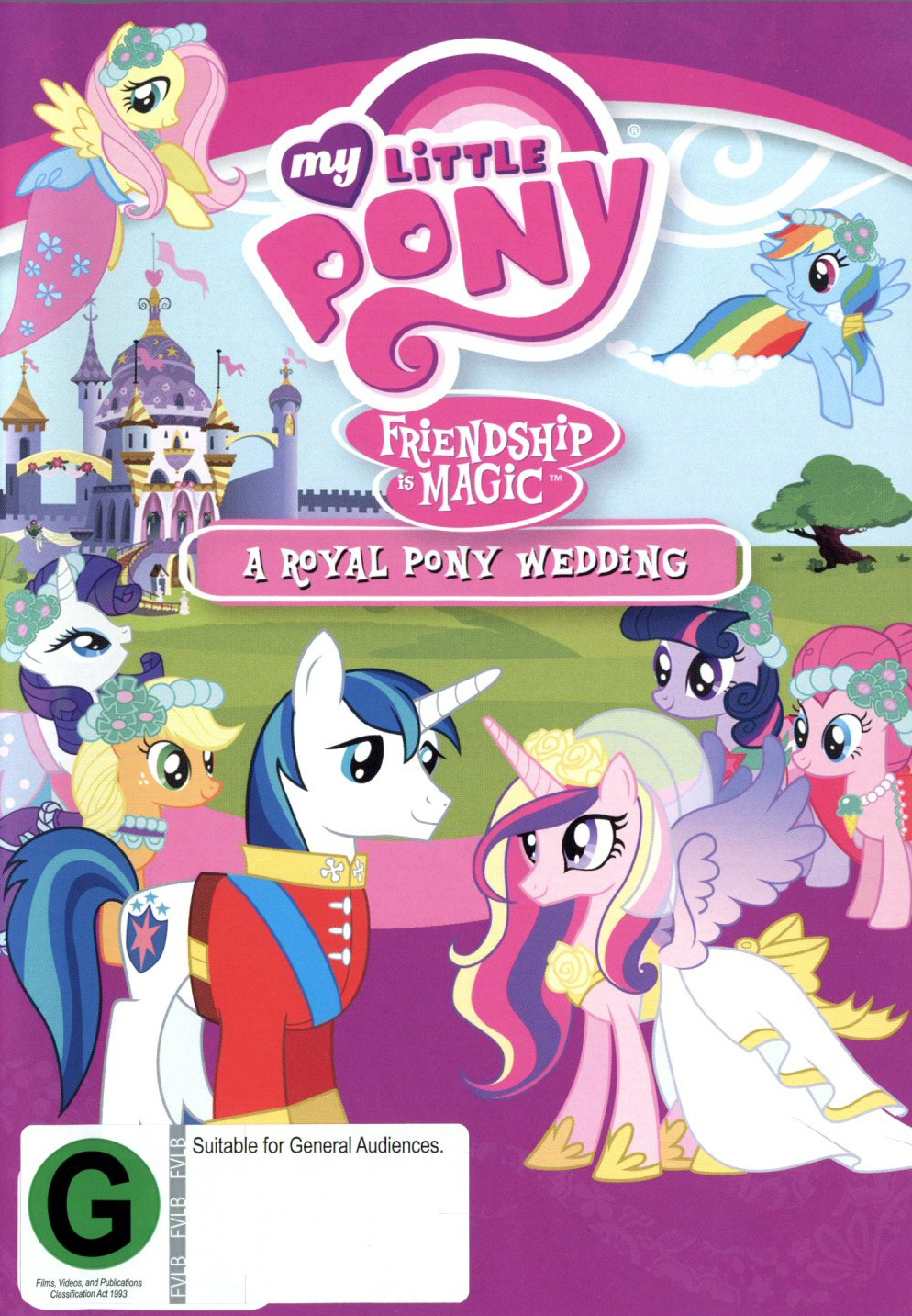 My Little Pony A Royal Pony Wedding DVD Buy Now at
