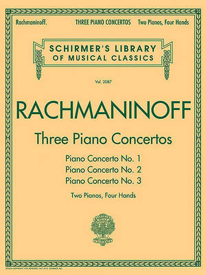 3 Piano Concertos by Sergei Rachmaninoff