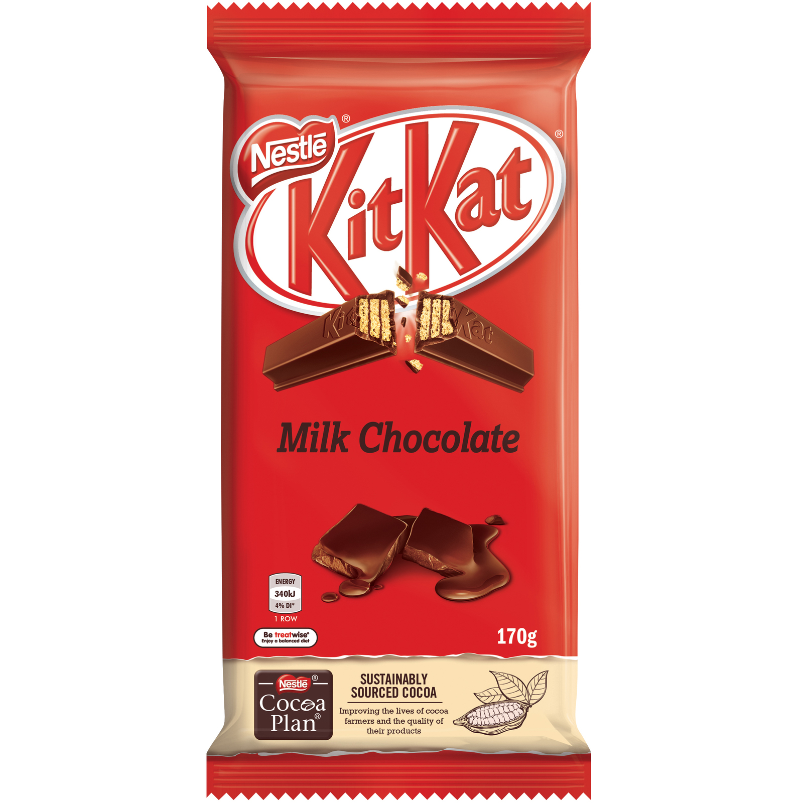 KitKat Milk Chocolate Block (170g) image