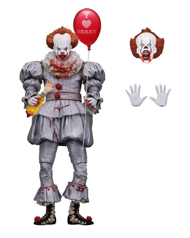 It (2017): Pennywise "I Heart Derry" - 7" Action Figure image