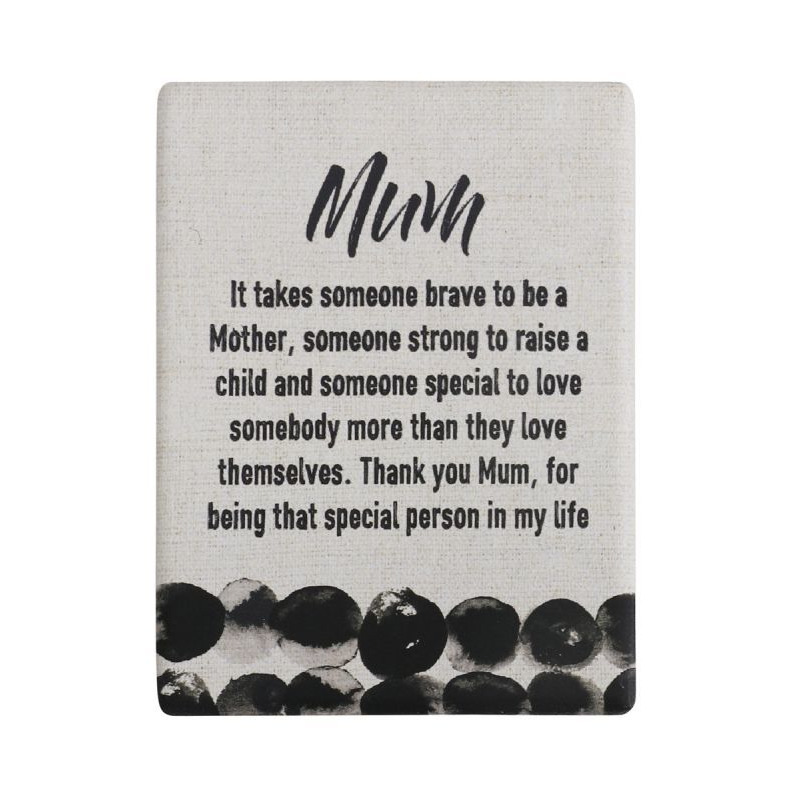 Splosh Markings Ceramic Magnet - Mum