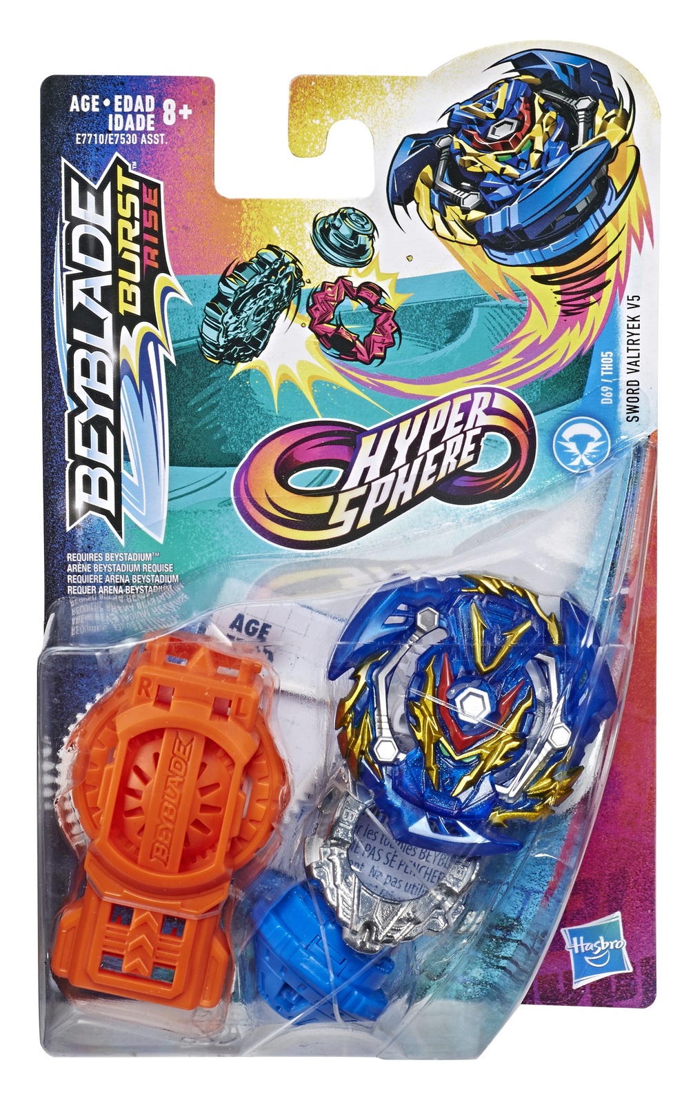 Beyblade Burst Rise: Hypersphere - Starter Pack (Sword Valtryek V5) image