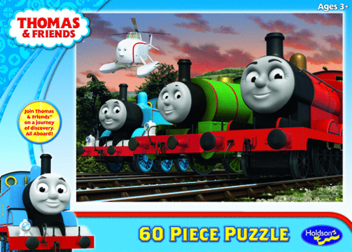 Thomas & Friends 60 Piece Jigsaw Puzzle - Thomas, Percy and James