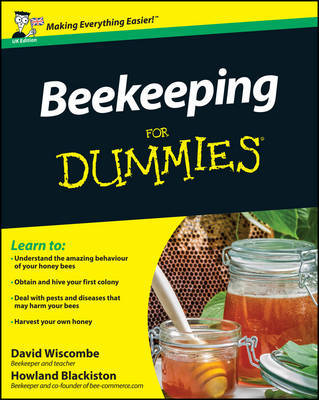 Beekeeping For Dummies by David Wiscombe image