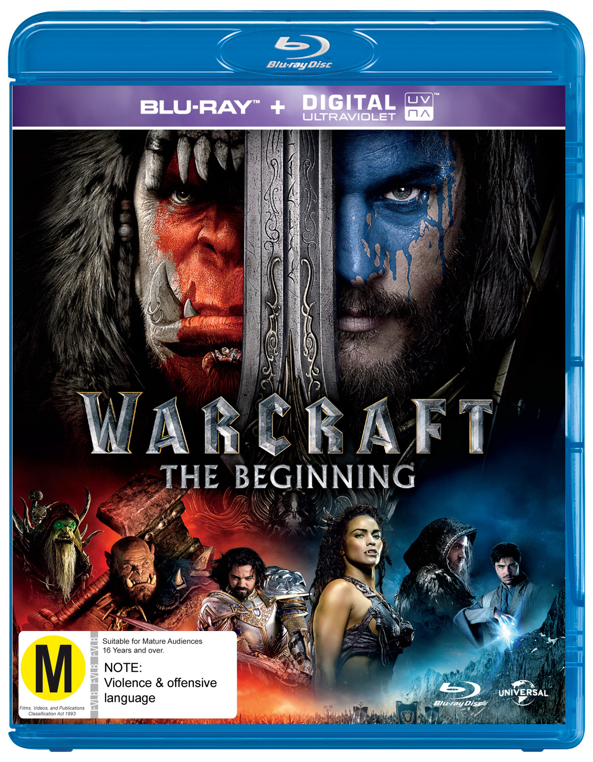 Warcraft: The Beginning on Blu-ray image