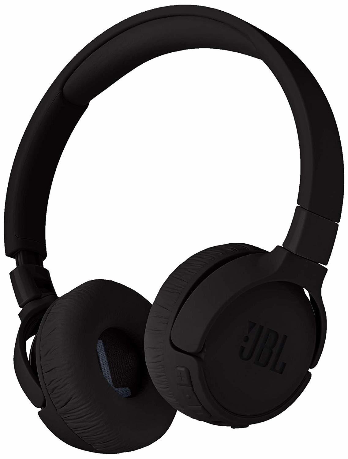 JBL T600 Noise-Cancelling Bluetooth Headphones - Black image