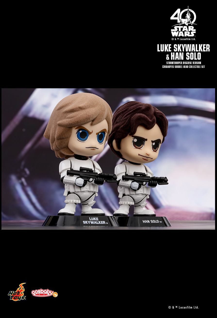 Star Wars - Luke & Han (Stormtrooper Disguise) - Cosbaby Set image