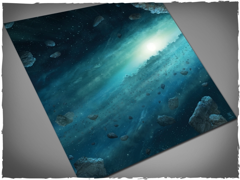 DeepCut Studio Asteroid Field Neoprene Mat (3x3) image