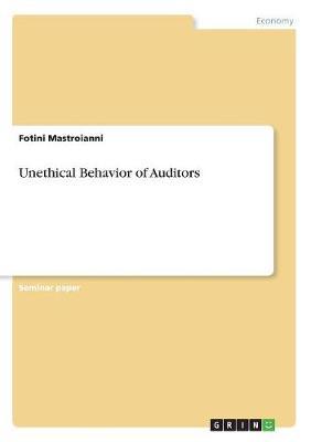 Unethical Behavior of Auditors image