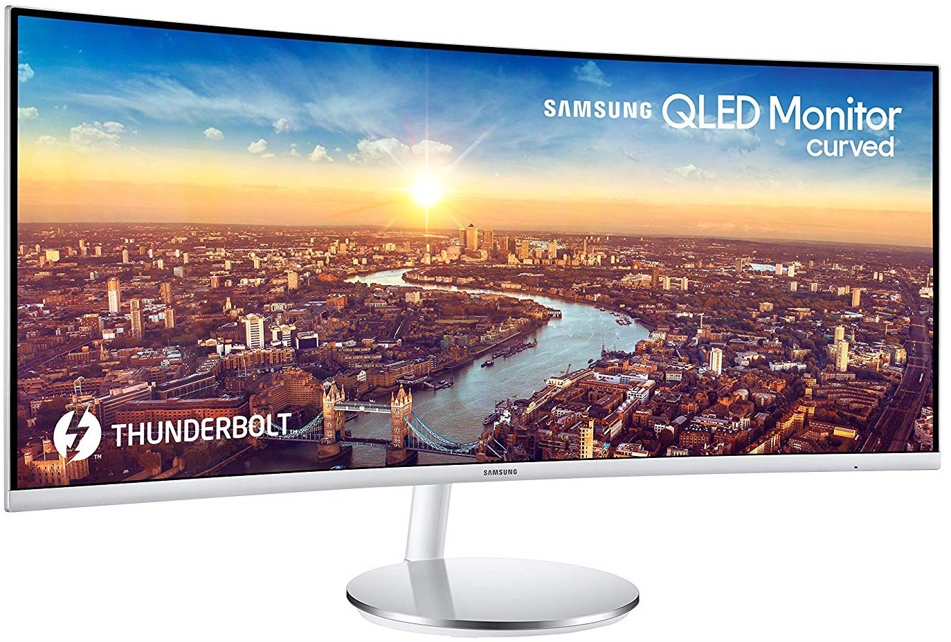 34" Samsung 1440p 100Hz 4ms FreeSync Curved Ultrawide Thunderbolt 3 Monitor