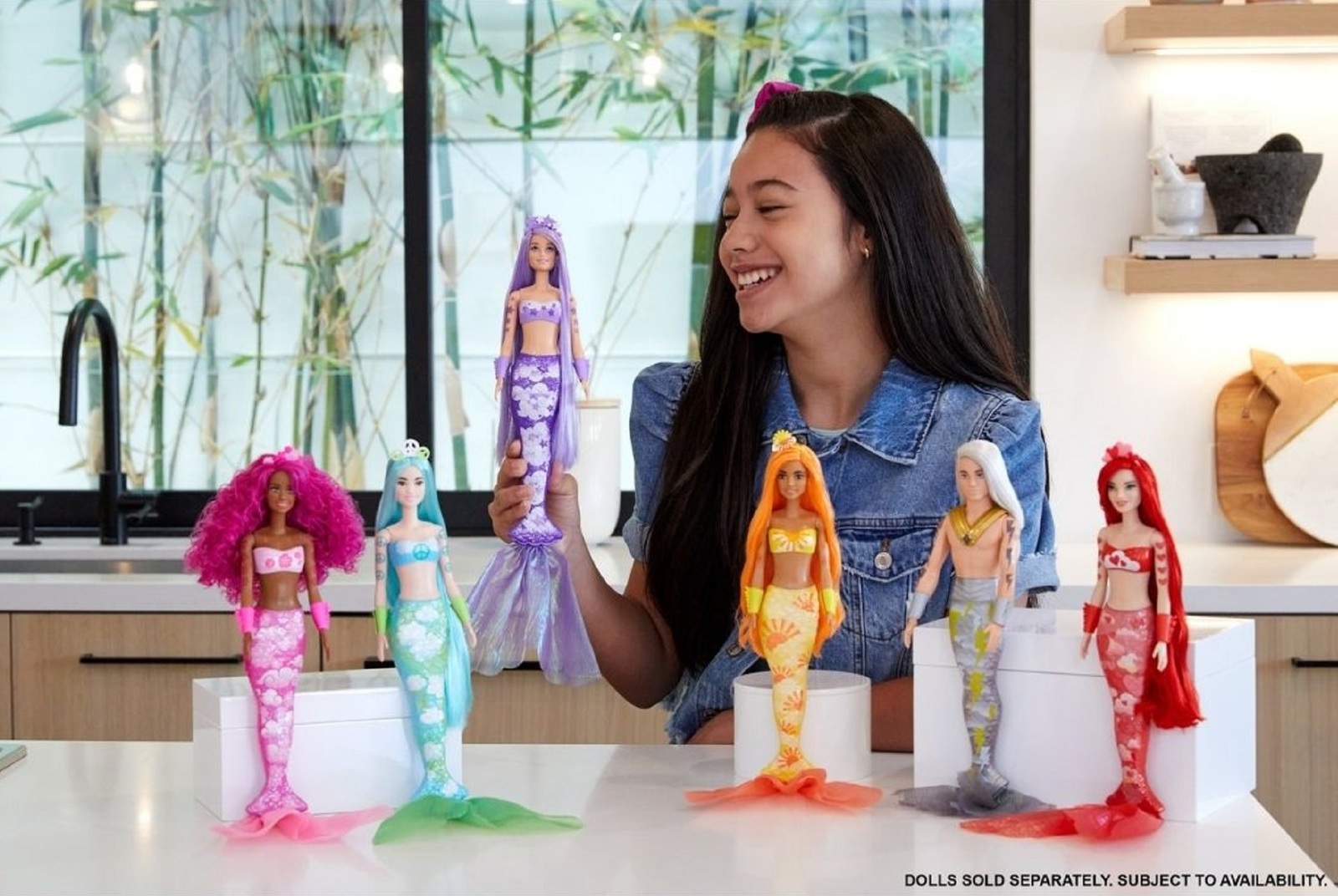 Buy Barbie Color Reveal Doll Rainbow Mermaids at Mighty Ape Australia