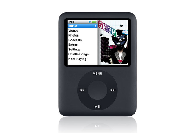 Apple - iPod nano 8GB - 3rd Gen - Black image