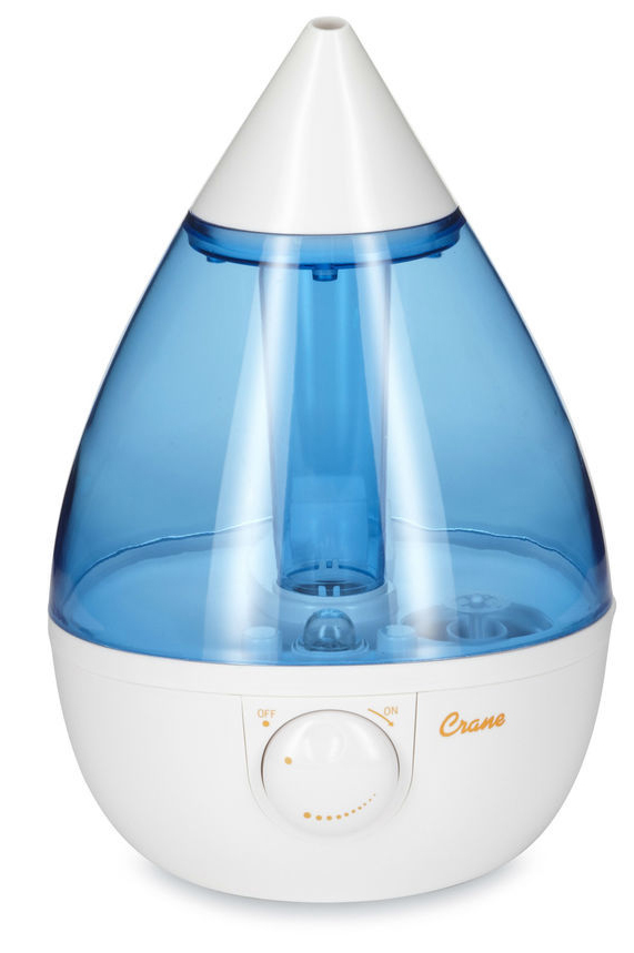 Crane Ultrasonic Humidifier - Drop Blue/White image