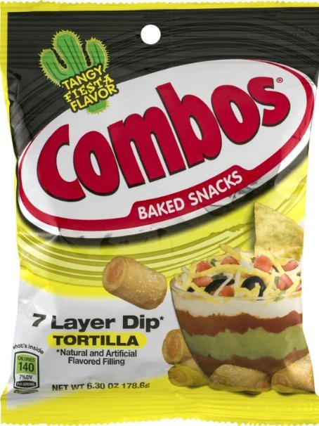 Combos 7 Layer Dip Tortilla Baked Snacks image