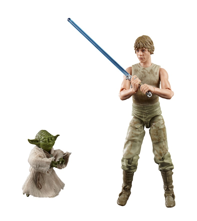 Star Wars The Black Series: Luke Skywalker & Yoda (Jedi Training) - 6" Action Figure Set image