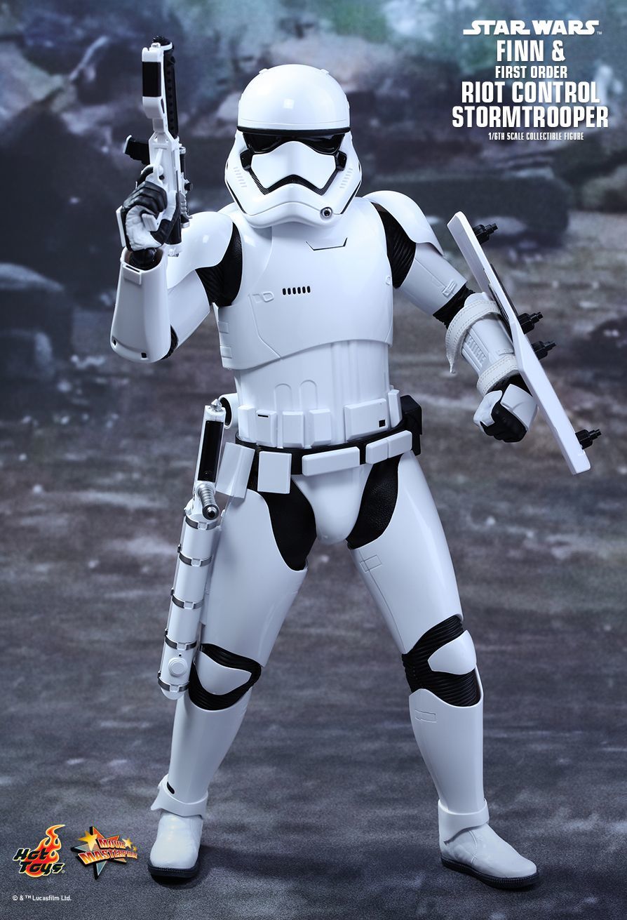 12" Finn & First Order Riot Control Stormtrooper image