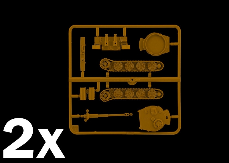 1/72 Pz. Kpfw. VI Tiger - Fast Assembly Kit image