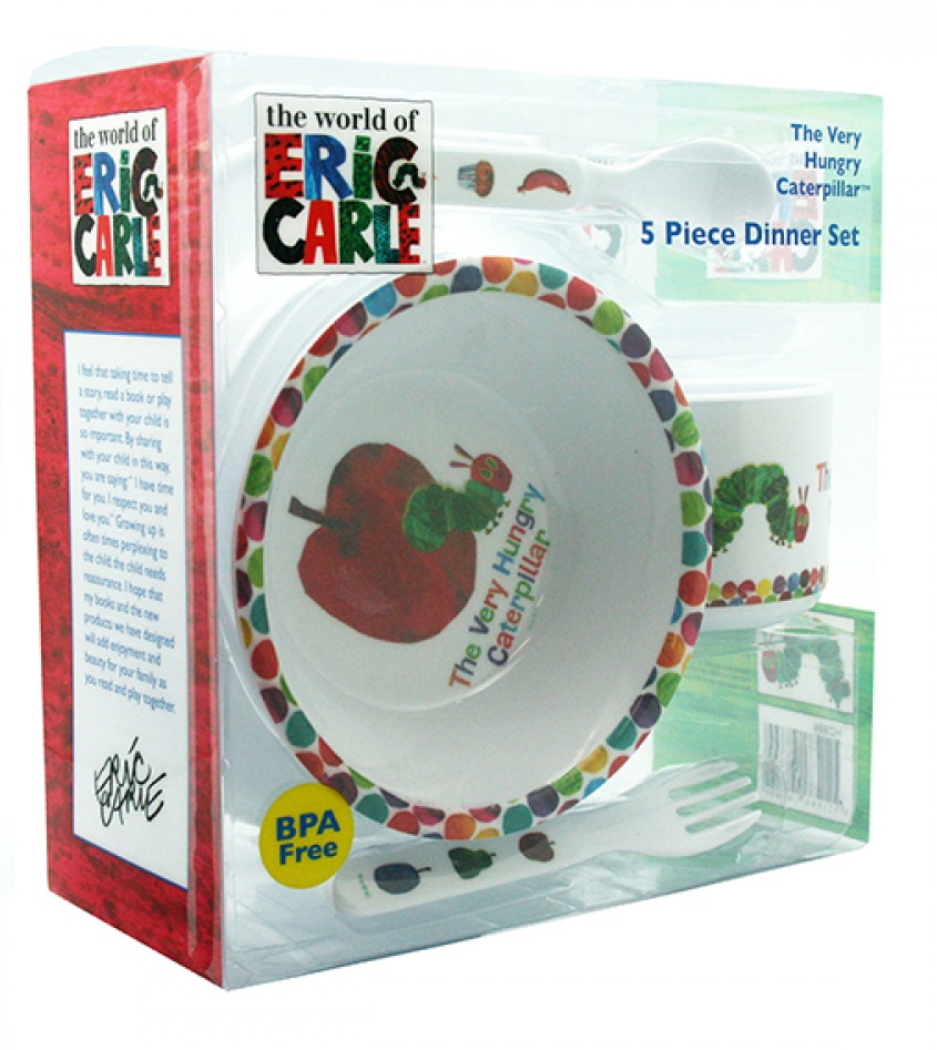 Very Hungry Caterpillar - 5pc Dinner Set image