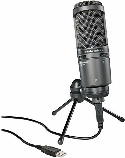 Audio-Technica AT2020 USB+ Condenser Cardoid Microphone for image