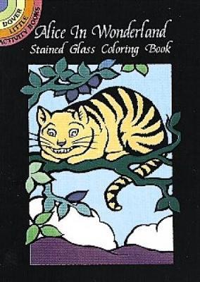 Alice in Wonderland Stained Glass C ~ Paperback ~ Marty Noble