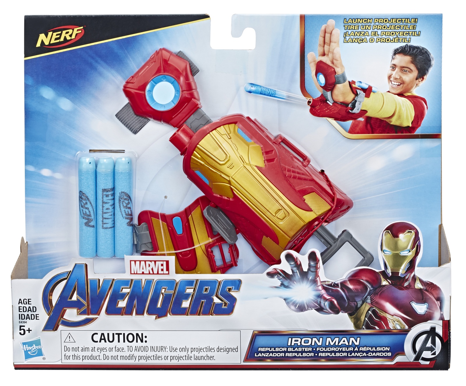 Avengers Endgame: Iron Man Repulsor - Play Blaster