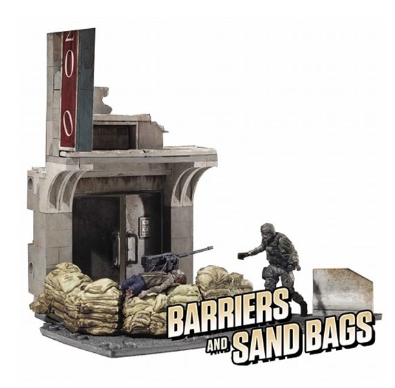 the walking dead building set