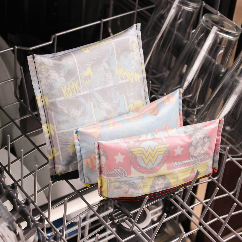 Bumkins 3pk Snack Bag Combo - Wonder Woman