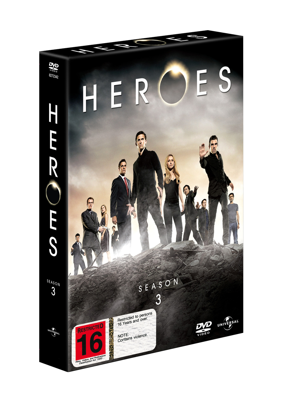Heroes - Season 3 on DVD image
