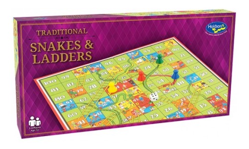 Traditional Snakes & Ladders image