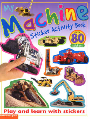 My Machine Sticker Activity Book by Chez Picthall image