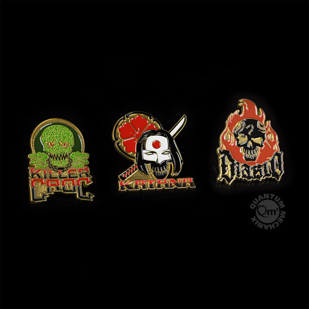 Suicide Squad Lapel Pins — Set 2 image