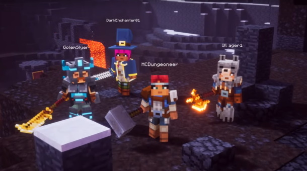 minecraft dungeons digital code