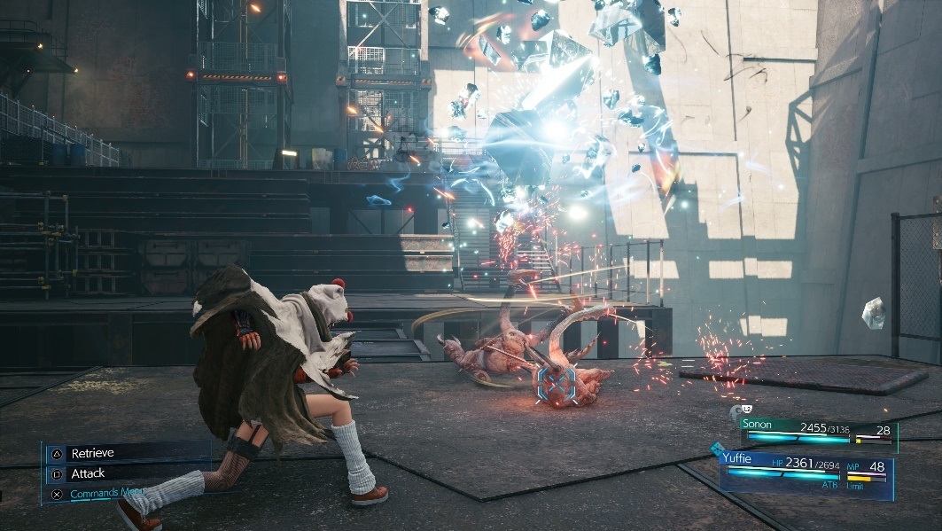 Final Fantasy VII Remake Intergrade on PS5